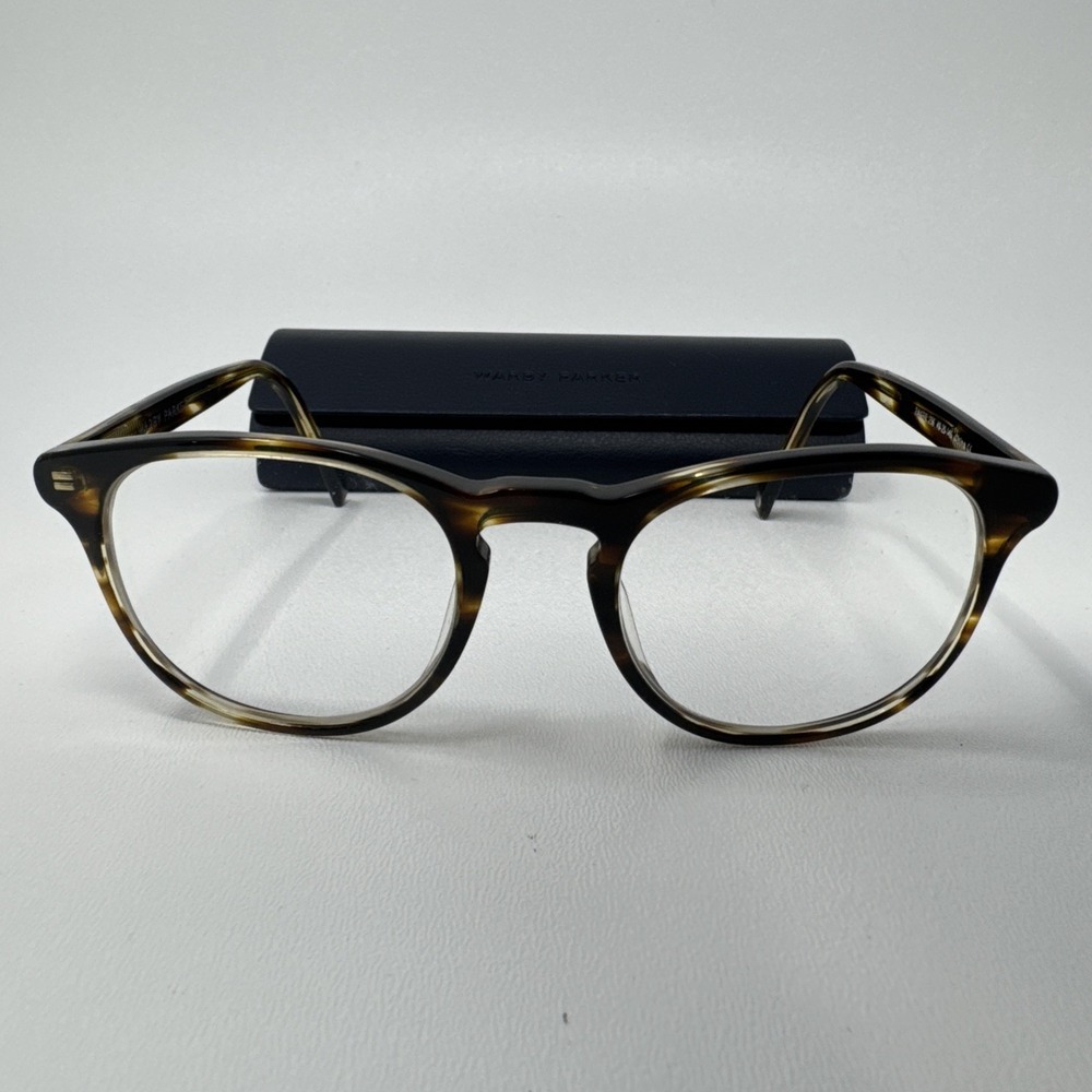 Warby Baker 256 Cat Eye Brown Turtoise Shell Eyeglasses Frames 49-20-145